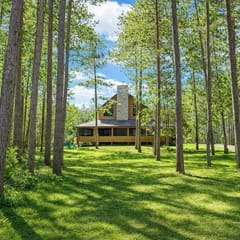 NEW! Luxurious Driftwood Lodge | Castle Rock Lake