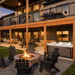 New! Sleeps 20 Luxurious Beachfront Retreat w/Hot Tub & Pickleball